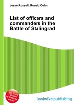 List of officers and commanders in the Battle of Stalingrad