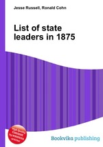 List of state leaders in 1875
