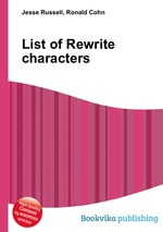 List of Rewrite characters