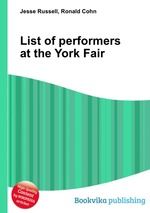 List of performers at the York Fair