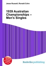 1939 Australian Championships – Men`s Singles