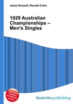 1929 Australian Championships – Men`s Singles