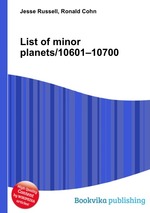 List of minor planets/10601–10700