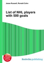 List of NHL players with 500 goals