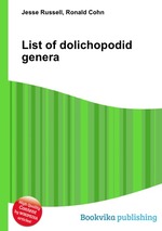 List of dolichopodid genera