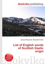 List of English words of Scottish Gaelic origin