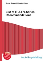 List of ITU-T V-Series Recommendations