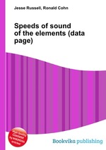 Speeds of sound of the elements (data page)