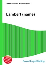 Lambert (name)