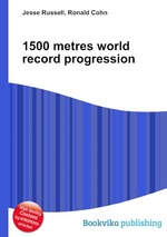 1500 metres world record progression