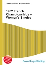 1932 French Championships – Women`s Singles