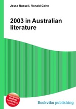 2003 in Australian literature