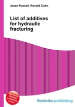 List of additives for hydraulic fracturing