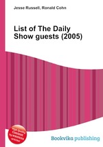 List of The Daily Show guests (2005)