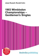 1903 Wimbledon Championships – Gentlemen`s Singles