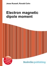 Electron magnetic dipole moment