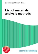 List of materials analysis methods