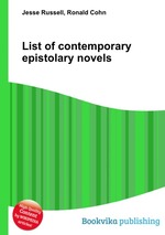List of contemporary epistolary novels
