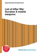 List of After War Gundam X mobile weapons