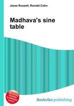 Madhava`s sine table