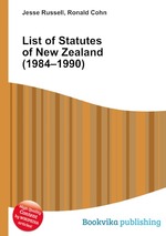 List of Statutes of New Zealand (1984–1990)