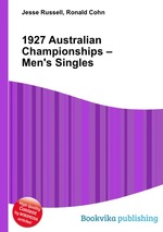 1927 Australian Championships – Men`s Singles