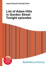 List of Adam Hills in Gordon Street Tonight episodes