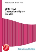 2003 RCA Championships – Singles