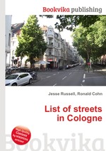 List of streets in Cologne