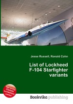 List of Lockheed F-104 Starfighter variants