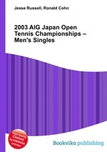 2003 AIG Japan Open Tennis Championships – Men`s Singles