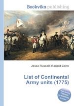 List of Continental Army units (1775)