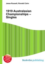 1919 Australasian Championships – Singles