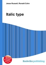 Italic type