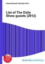 List of The Daily Show guests (2012)