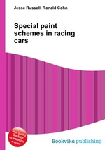Special paint schemes in racing cars
