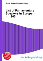 List of Parliamentary Speakers in Europe in 1965