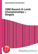 1988 Bausch & Lomb Championships – Singles