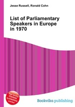 List of Parliamentary Speakers in Europe in 1970