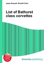 List of Bathurst class corvettes