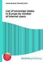 List of sovereign states in Europe by number of Internet users