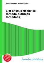 List of 1998 Nashville tornado outbreak tornadoes