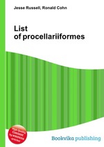 List of procellariiformes