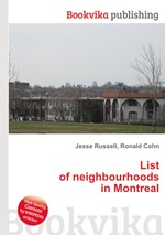List of neighbourhoods in Montreal