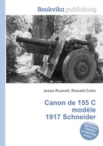 Canon de 155 C modle 1917 Schneider