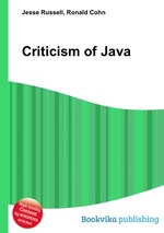 Criticism of Java