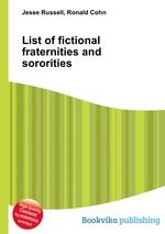 List of fictional fraternities and sororities