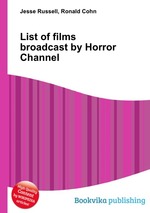 List of films broadcast by Horror Channel