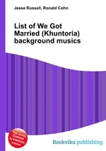 List of We Got Married (Khuntoria) background musics