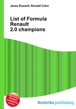 List of Formula Renault 2.0 champions